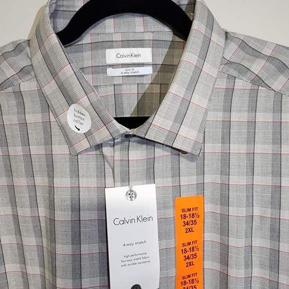 Used Calvin Klein slim fit 4-way stretch. AS-IS - Picture 4 of 8